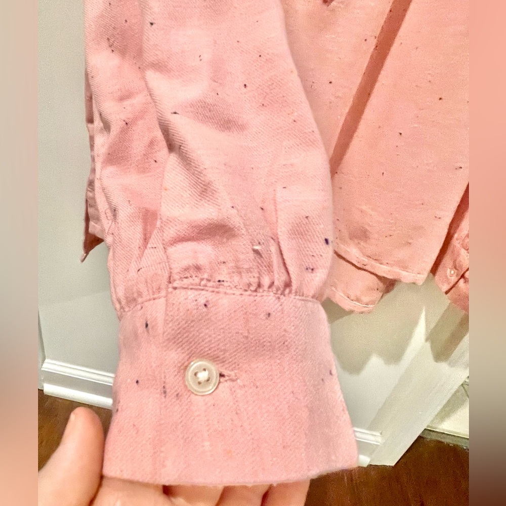 NWT LOFT Pink Women's Tunic Popover Top - Picture 3 of 10